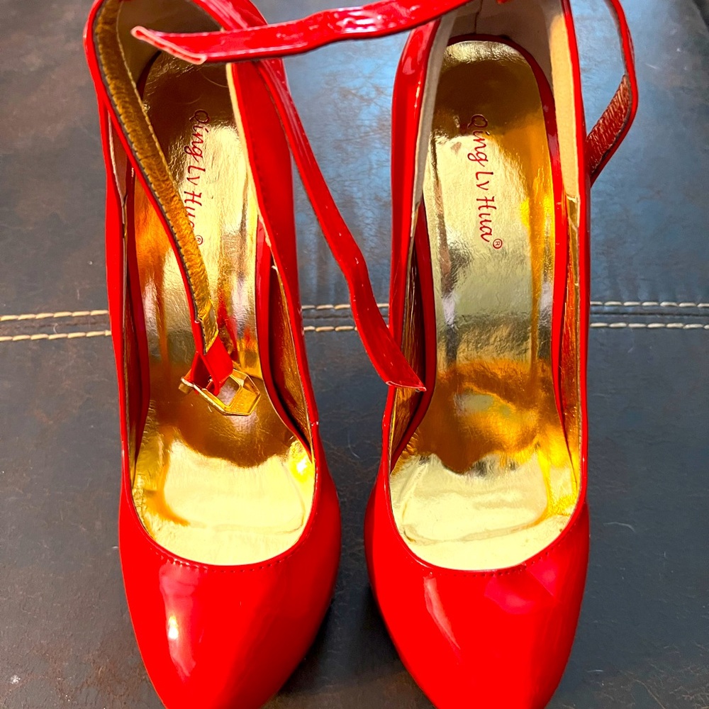 Red stilettos
